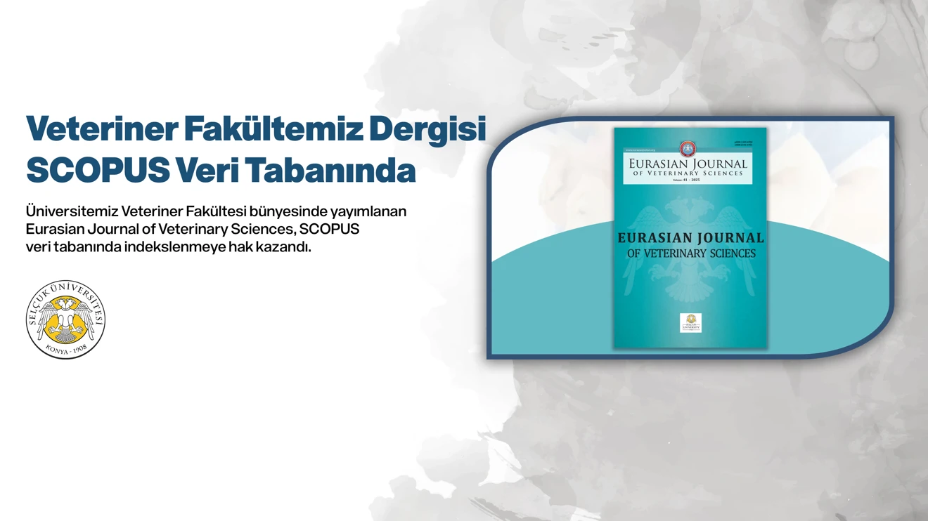 Veteriner Fakültemiz Dergisi, SCOPUS Veri Tabanında